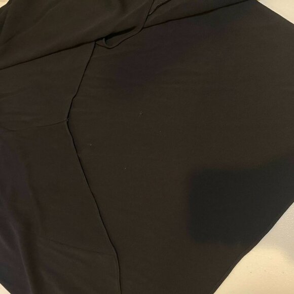 Narciso Rodriguez Black Asymmetrical Midi Dress $2495 - Picture 10 of 10